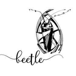 t-shirt logo beetle