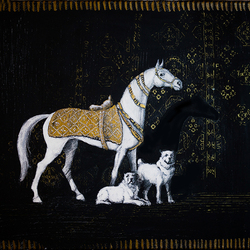 Серия "Собаки и лошади разных стран"  - Туркменская история