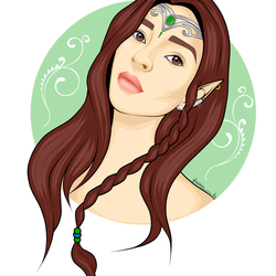 Стилизованный портрет