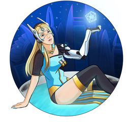 Портрет комикс Симметра