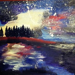 окно в ночь