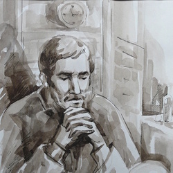 Иллюстрация к роману "Братья Карамазовы"