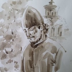 Иллюстрация к роману Ф.М. Достоевского "Братья Карамазовы"