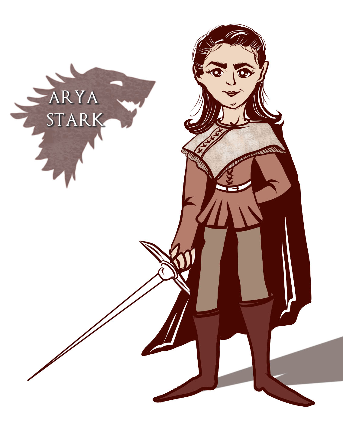 Иллюстрация Ария в стиле 2d, компьютерная графика | Illustrators.ru