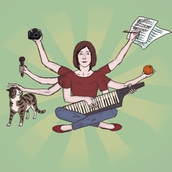 Открытка для подруги