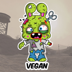 Vegan (Sticker)