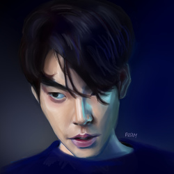 портрет Kim Woo Bin