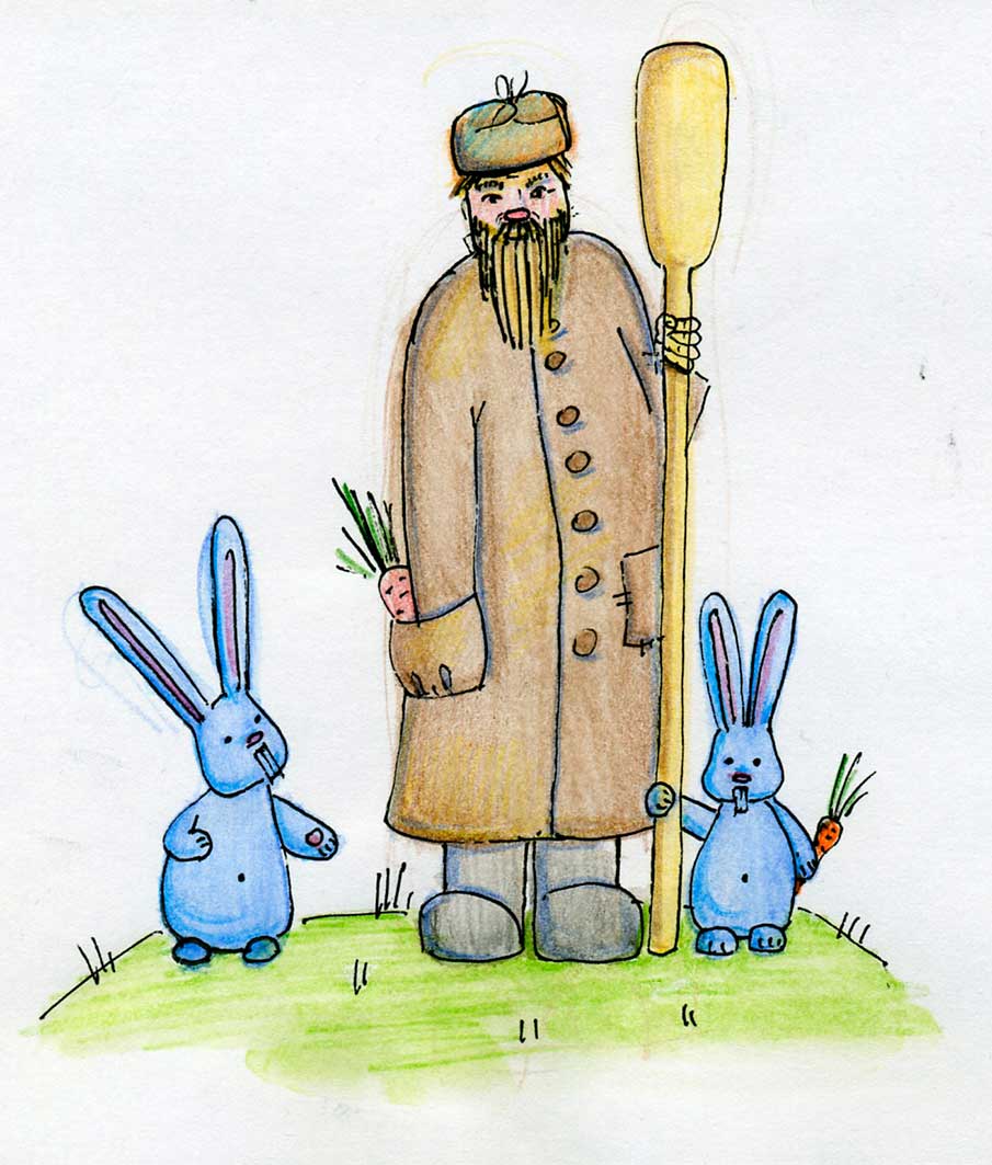 Картинки дед мазай и зайцы иллюстрации (43 фото) » рисунки для срисовки на апекс124.рф