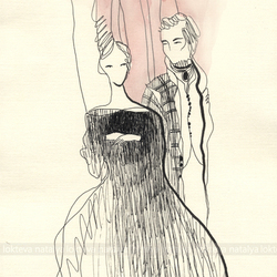 Евгений Онегин(fashion illustration)