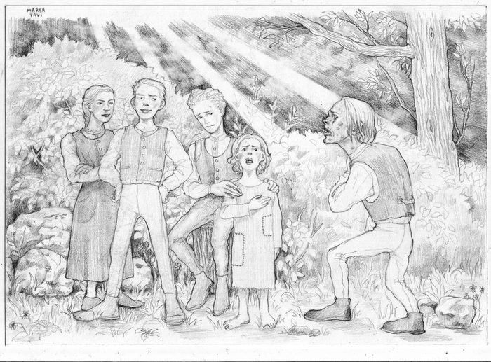 Рисунок мальчик звезда