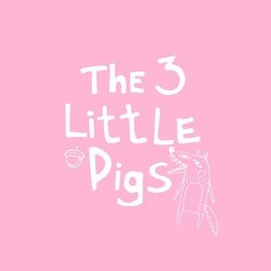 Book cover three little pigs