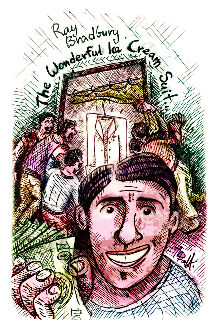 костюм цвета сливочного мороженого. брэдбери костюм цвета сливочного. заставка вгик. брэдбери костюм цвета сливочного. чудесный костюм цвета сливочного мороженого рэй брэдбери.