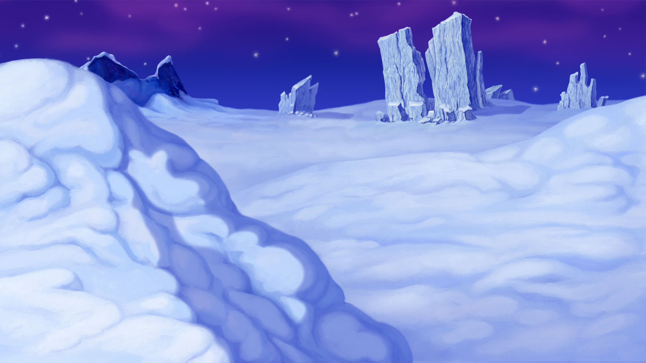 На Северном полюсе