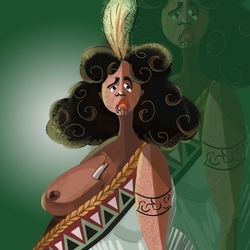 Maori girl