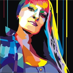 портрет WPAP