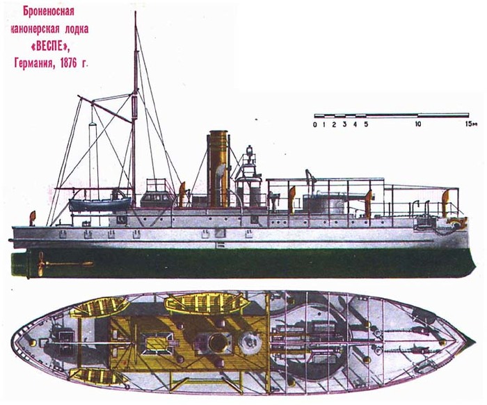 Броненосная батарея первенец 1863 чертежи