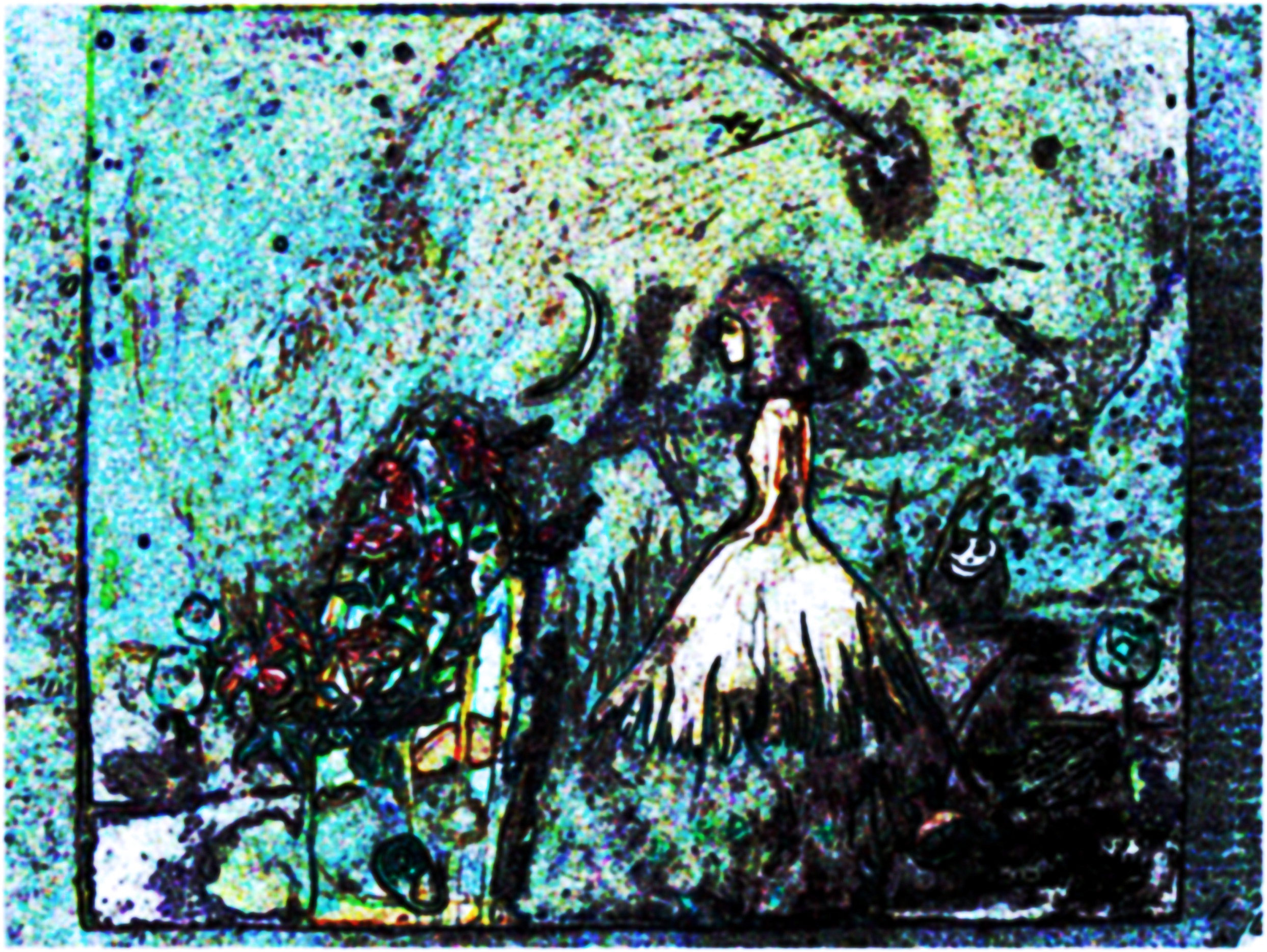 Иллюстрация алиса в стиле 2d | Illustrators.ru