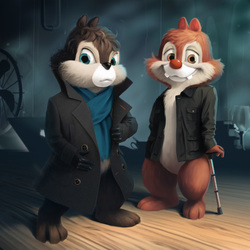 Чип и Дейл в Лондоне