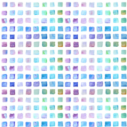 Акварельные квадраты