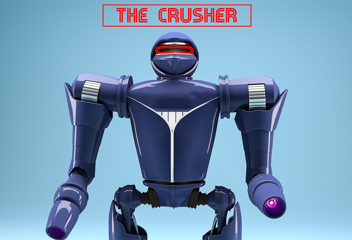 Robot Crusher D Cg Illustrators Ru