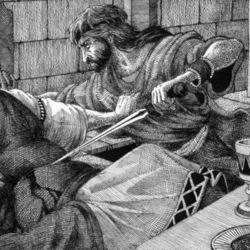 Аод убивает царя Еглона