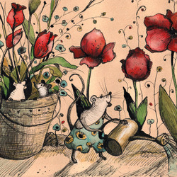 Мыши и тюльпаны
