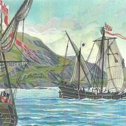 Корабли Христофора Колумба.