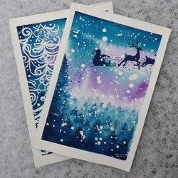 Рождественский открытки