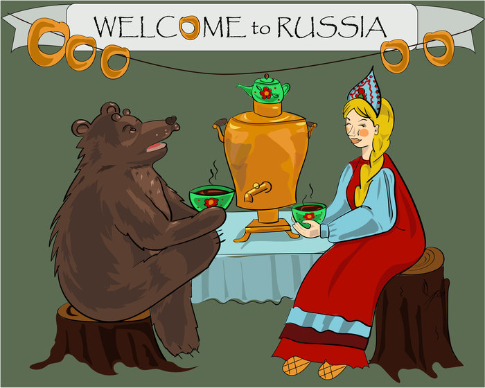 Welcome to russia картинки