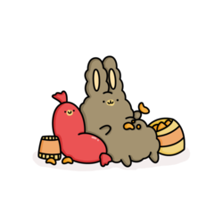 Кролик Супчик и мистер сосиска
