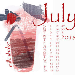 Календарь июль