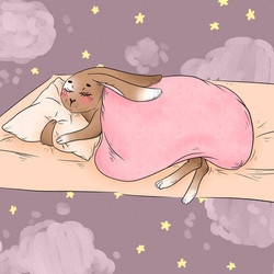 Спящий кролик