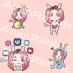 Стикеры для оформления твич-канала