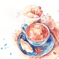 Coffee illustration