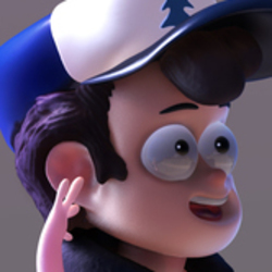 Dipper Pines | Quick 3D Sculp