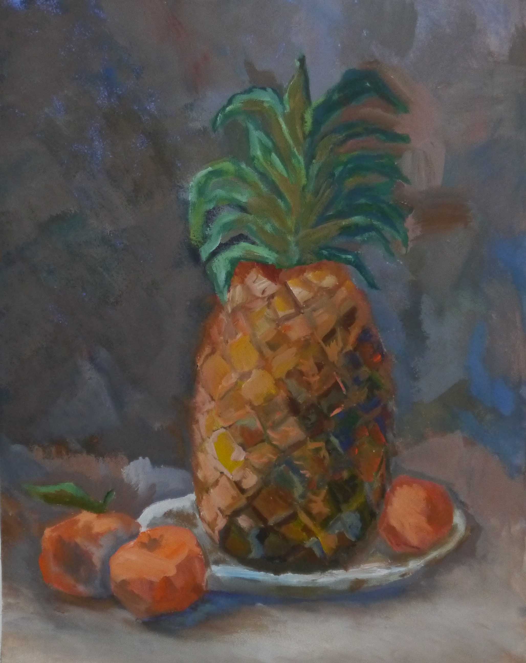 Натюрморт с ананасом
