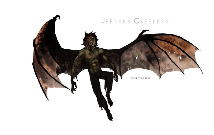 Иллюстрация Jeepers Creepers в стиле 2d, cg Illustrators.ru.