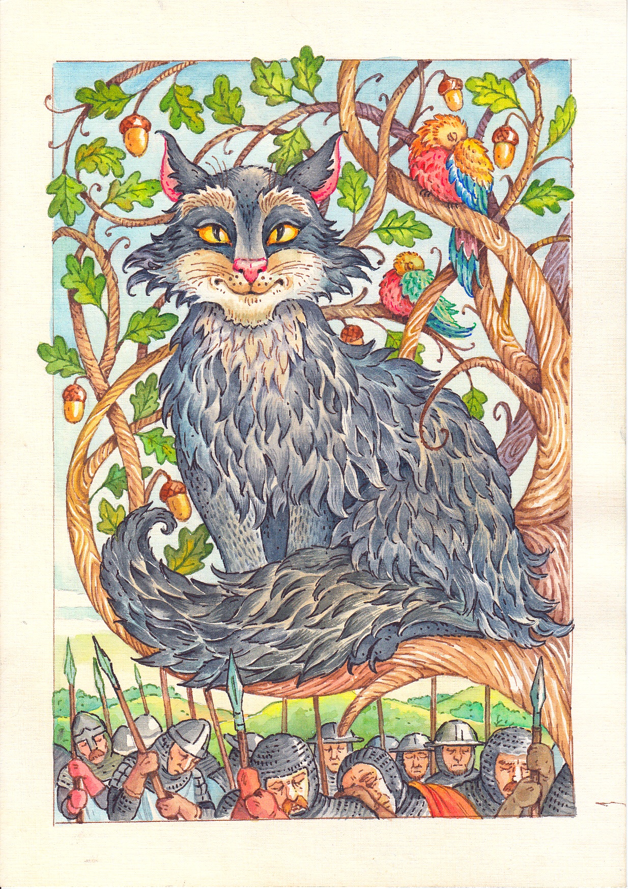 Славянская мифология существа кот Баюн