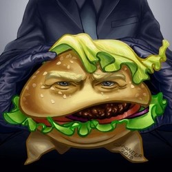 TRUMP burger фан-арт