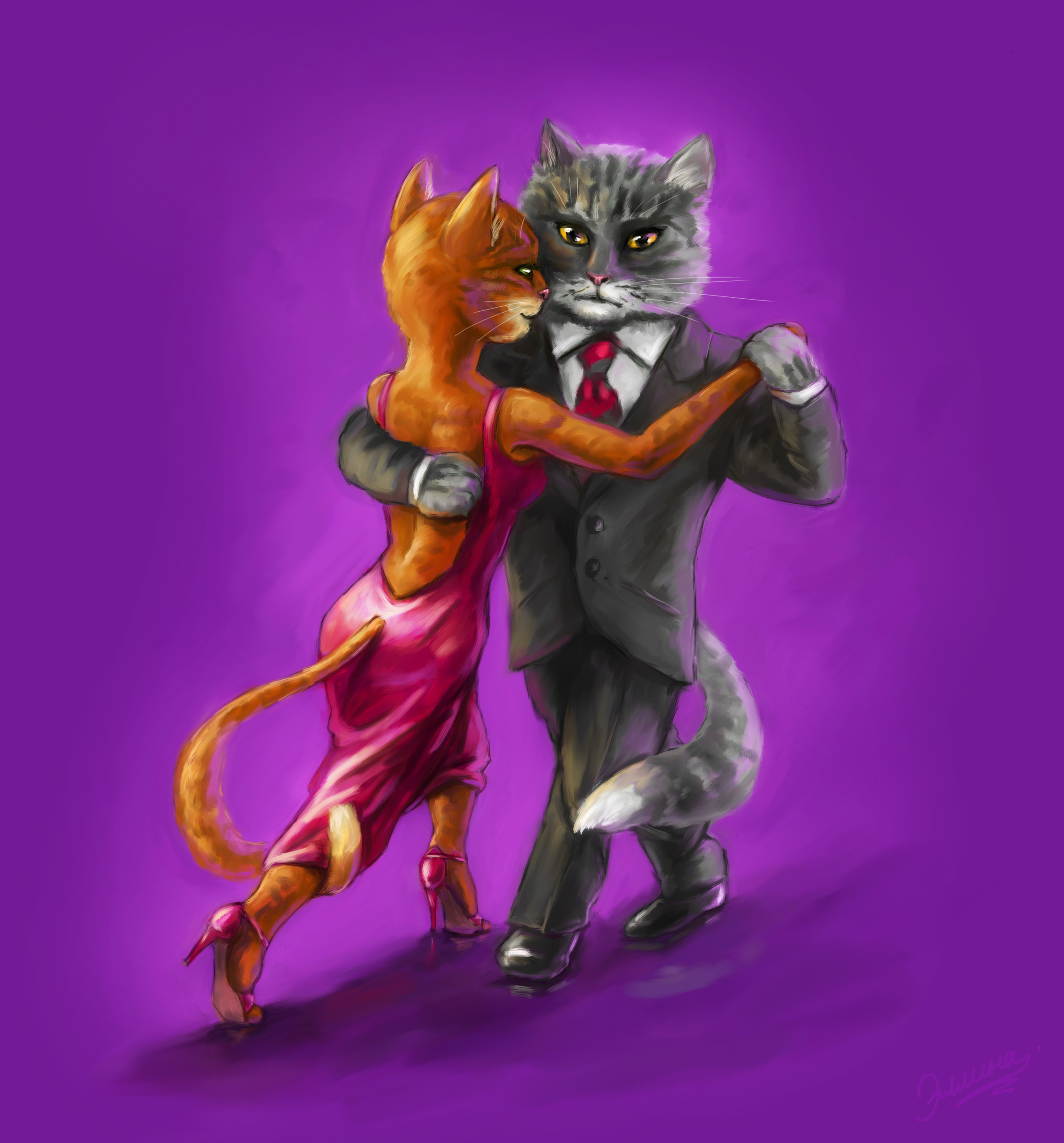 Коты танго