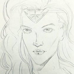 Wonder woman fan-art sketch