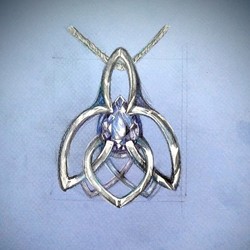 Подвеска "Крокусы"