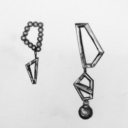 Гарнитур "Битое стекло"