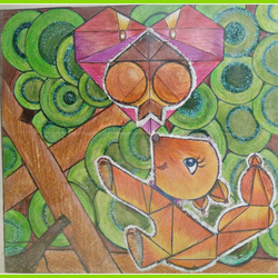 Белка любит шишки