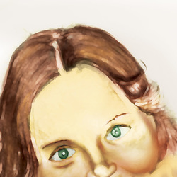 Девушка смеется