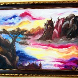 Пейзаж маслом