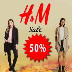 флаер для одежды H&M