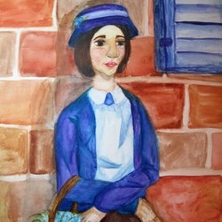 Девочка в шляпке