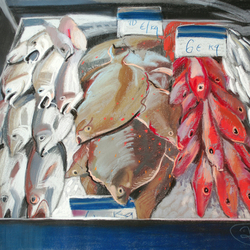 Цена на рыбу в Курсоль-сюр-мер. 