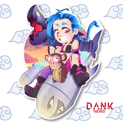 Jinx Sticker